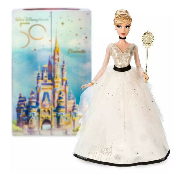 Cinderella Limited Edition Doll Disney World 50th Anniversary IN HAND